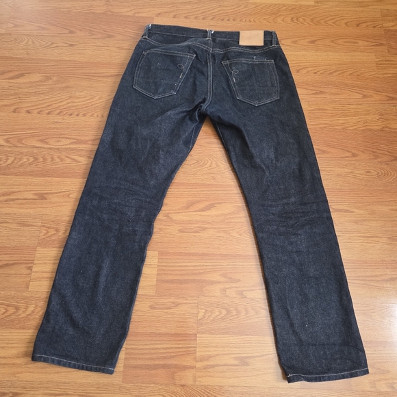 Rogue Territory Jeans Size 31 (32x28) RGT Relaxed Taper Selvedge Denim Japanese - Picture 12 of 16
